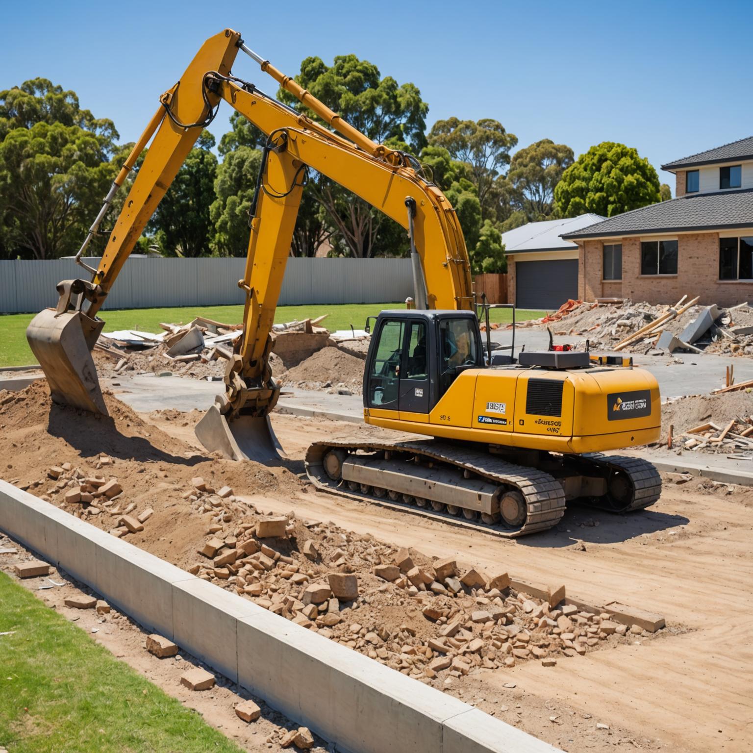Knockdown rebuild project in Melbourne replacing an older home with a modern design